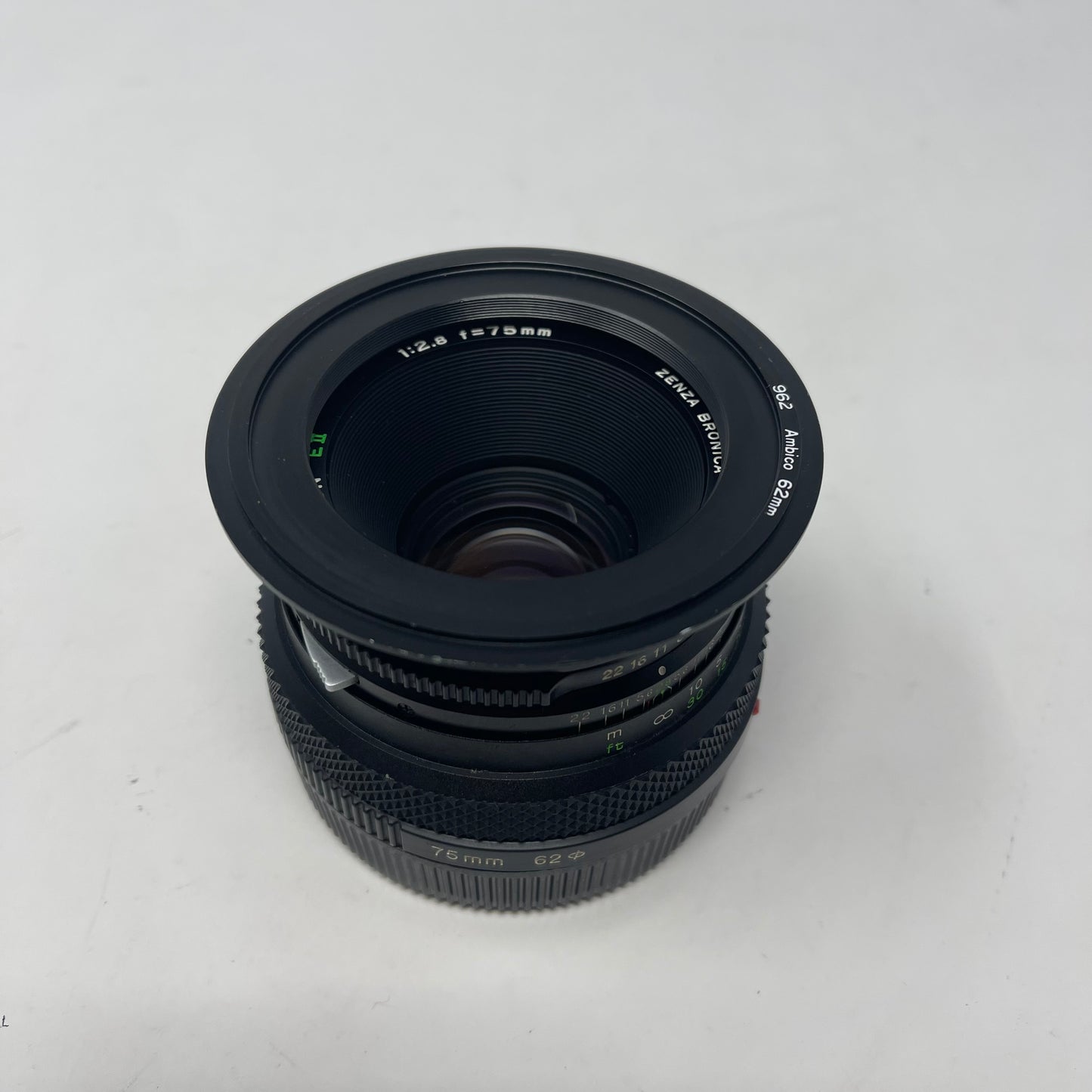 Zenza Bronica  Zenzanon MC 75mm f/2.8  Bronica ETR Mount Manual Lens
