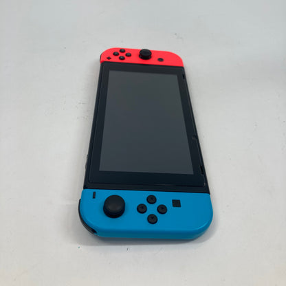 Nintendo Switch v2 Video Game Console HAC-001(-01) Red/Blue (With Controller + Dock )