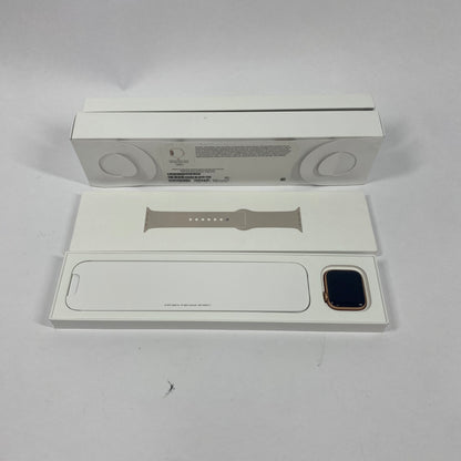 Broken Unlocked Apple Watch SE 1st Gen 40MM Aluminum White Sport Band A2353 
