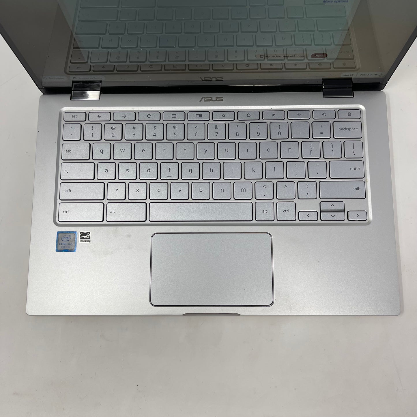 Asus Chromebook Flip C434TA C434TA-DS384T 14" m3-8100Y 1.1GHz 8GB RAM 64GB SSD