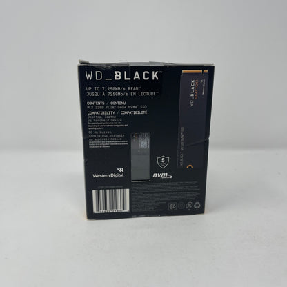 New Western Digital 2280mm SN7100 1TB M.2 NVMe Gen 4.0 x 4 SSD