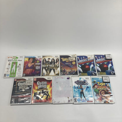 Lot of 11 Nintendo Wii Games