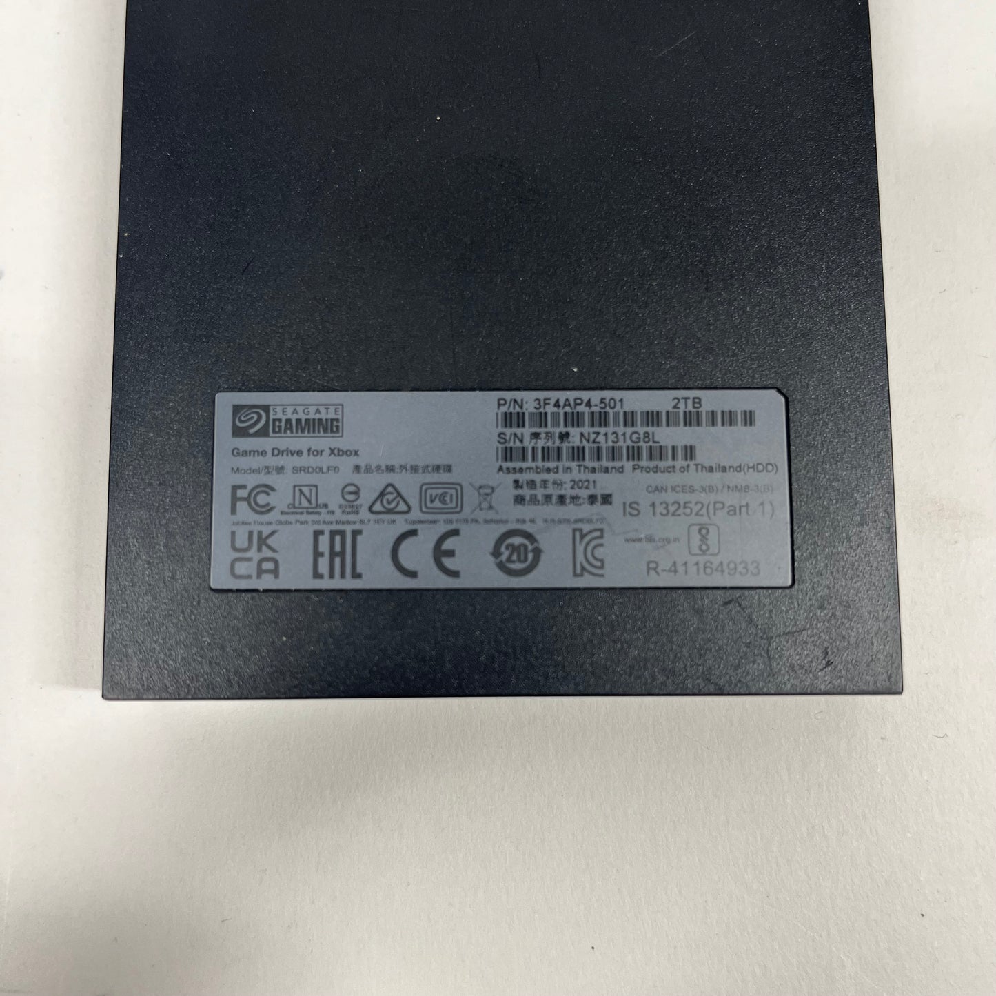 Seagate Storage Expansion Card Gray 3F4AP4-501 For Xbox One & Xbox Series S|X