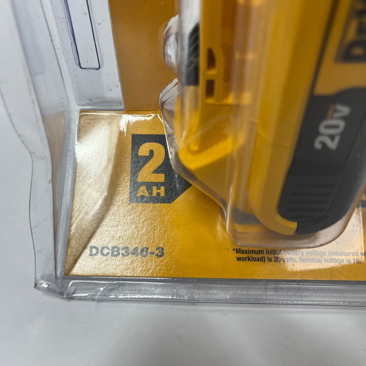 Dewalt 20v Lithium Ion Batteries - 3 Pack DCB346-3