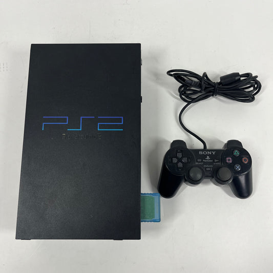 Sony PlayStation 2 PS2 Black Console Gaming System SCPH-30001