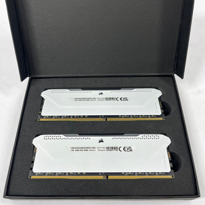 Corsair Vengeance RGB Pro 32GB (2x16GB) RAM DDR4 3600MHz CMH32GX4M2D3600C18W