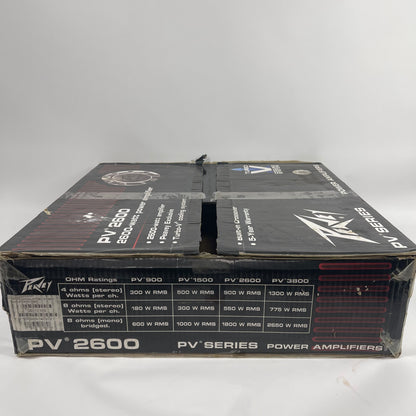 Peavey PV2600 2-Channel 900Watts