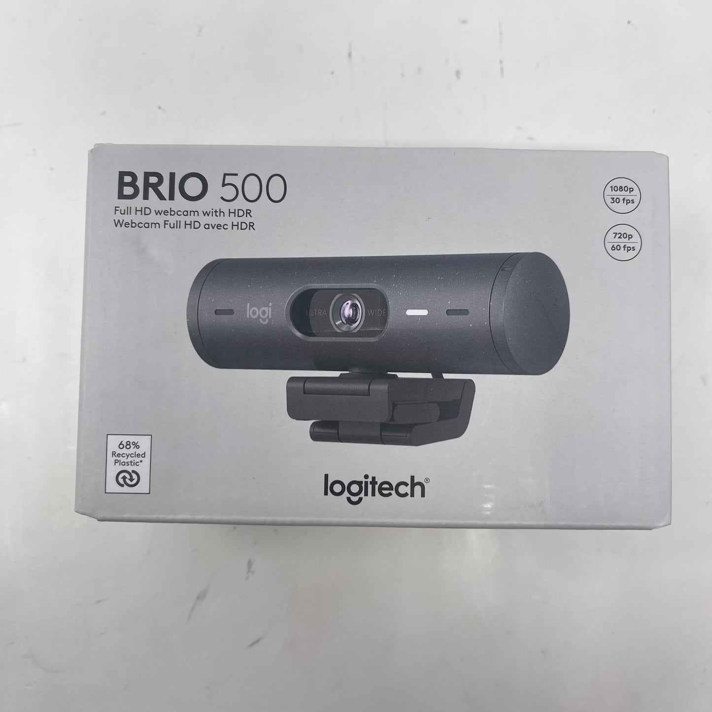 New Logitech BRIO 500 Full HD Webcam With HDR VU0064