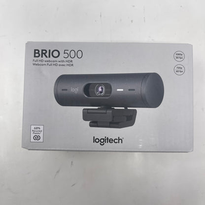 New Logitech BRIO 500 Full HD Webcam With HDR VU0064