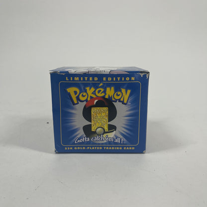 New Pokemon 23k GOLD-PLATED TRADING CARD Trading card