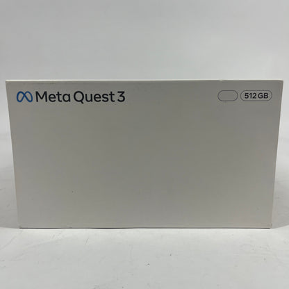 New Meta Quest 3 512GB Standalone All-in-One VR Headset MC-1403173-01