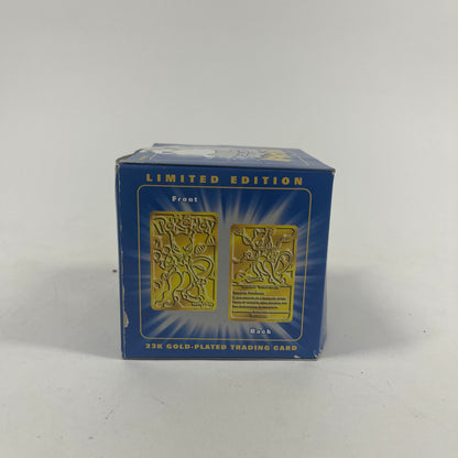 New Pokemon 23k GOLD-PLATED TRADING CARD Trading card