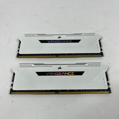 Corsair Vengeance RGB Pro 32GB (2x16GB) RAM DDR4 3600MHz CMH32GX4M2D3600C18W