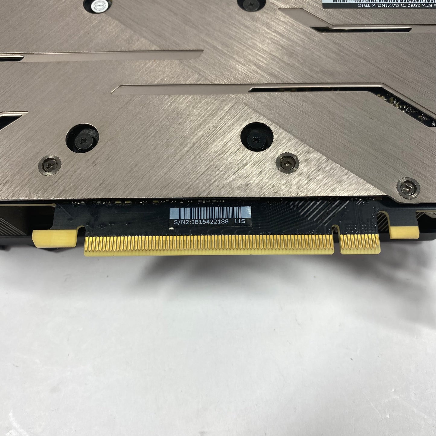 MSI GeForce RTX 2080 Ti Gaming X TRIO 11GB GDDR6 Graphics Card 