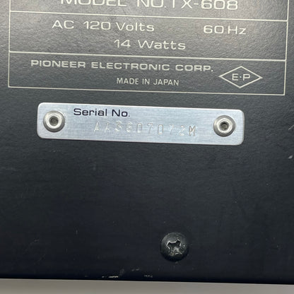 Pioneer TX-608 Stereo tuner