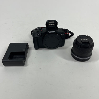 Canon EOS R100 24.1MP Mirrorless RF-S 18-45mm F4.5-6.3 IS STM Lens Kit