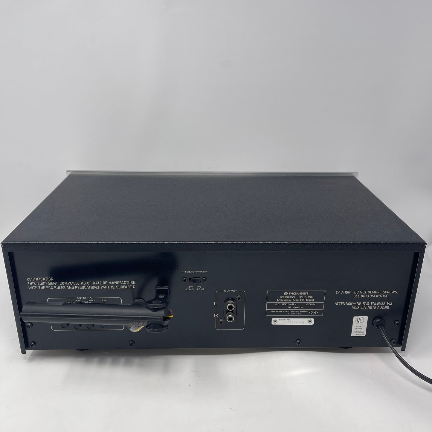 Pioneer TX-608 Stereo tuner