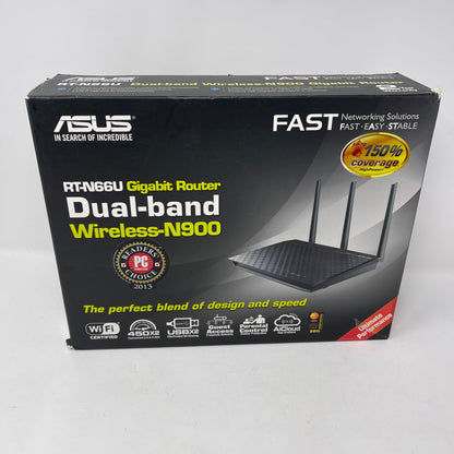ASUS Dark Knight Double RT-N66U Dual Band WIFI 4 35555810 Gigabit Router