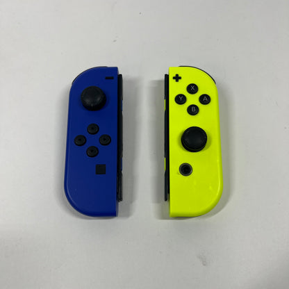 Nintendo Switch Joy-Cons Pair Controller HAC-015/HAC-016 Blue/Neon Yellow