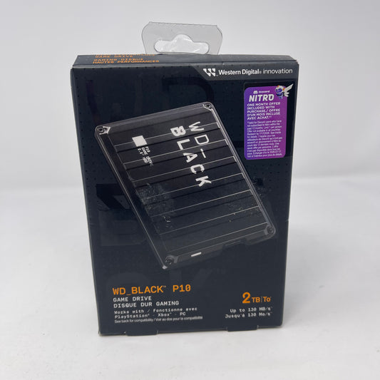 Western Digital WD 2.5" WD_Black 2TB SATA III 6Gbps HDD P10