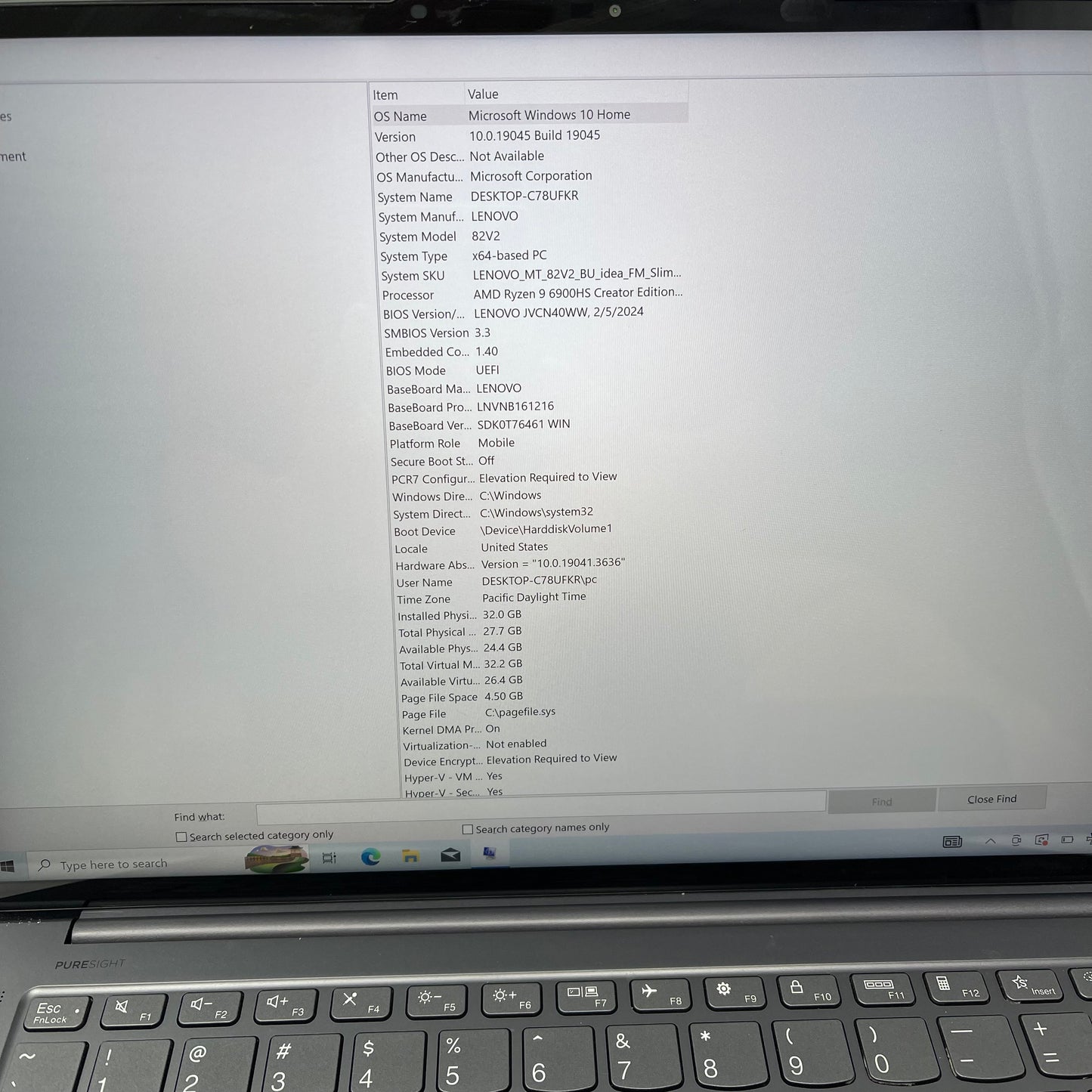 Lenovo Slim 7 ProX14.5" Ryzen 9 6900HS 3.3GHz 32GB RAM 1TB SSD GeForce RTX 3050