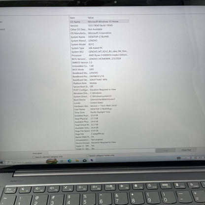 Lenovo Slim 7 ProX14.5" Ryzen 9 6900HS 3.3GHz 32GB RAM 1TB SSD GeForce RTX 3050