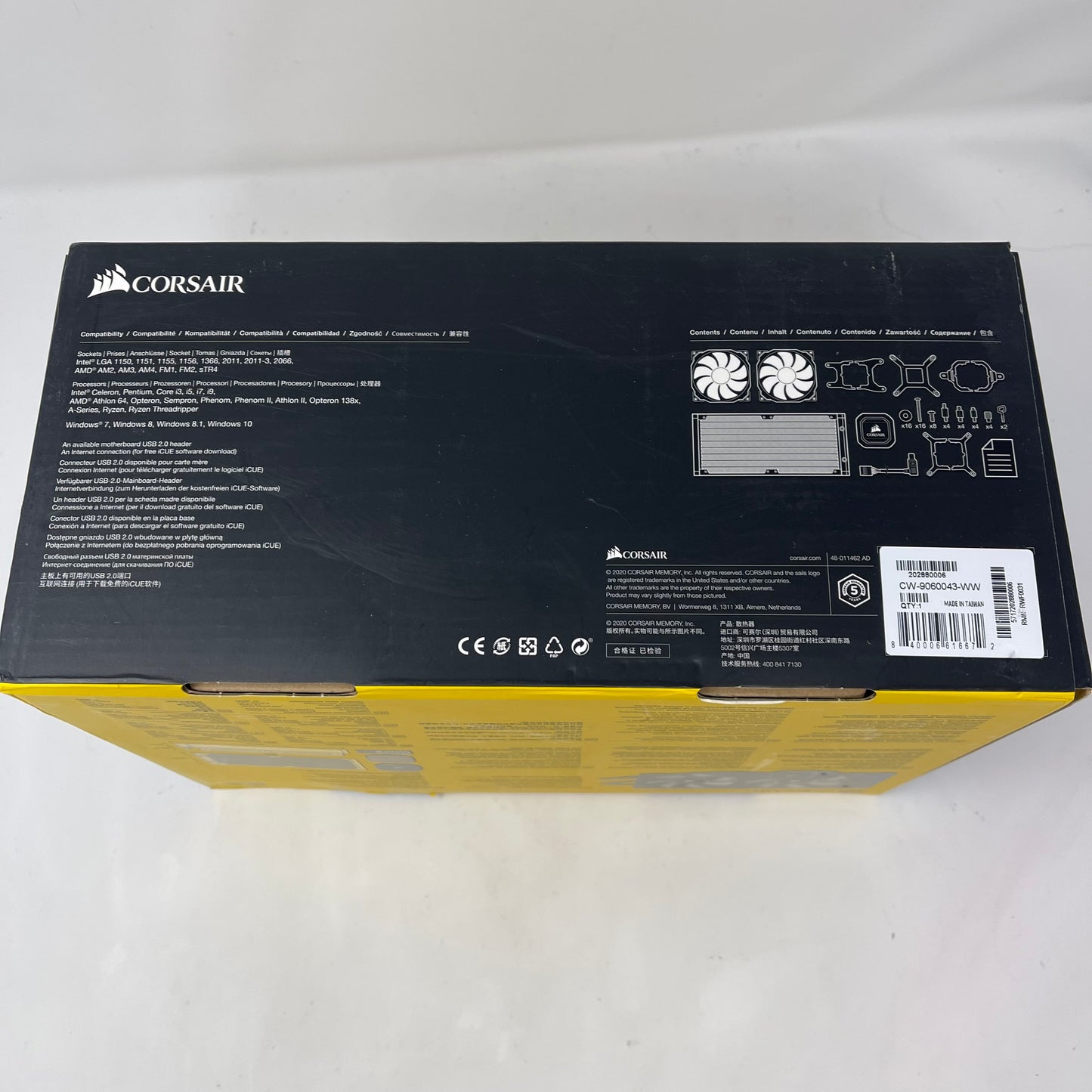 Corsair iCue H100i RGB Pro XT CPU Coooler CW9060043WW