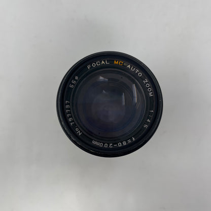 Focal 80-200mm f/4.5 80-200mm f/4.5 For Minolta MD Manual Lens