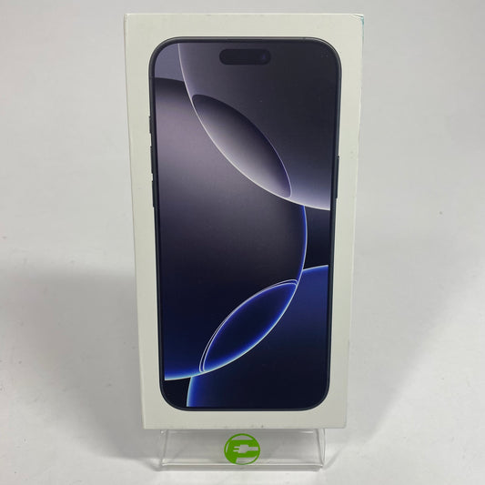 New AT&T Apple iPhone 16 Pro Max eSim 1 TB Black Titanium MYWC3LL/A