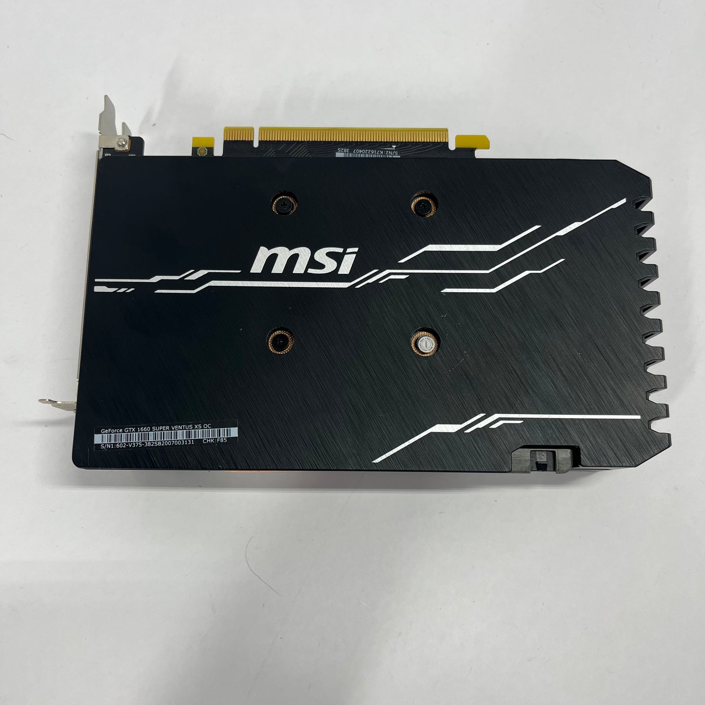 MSI GeForce GTX 1660 Super Ventus XS OC 6GB GDDR6 Graphics Card 