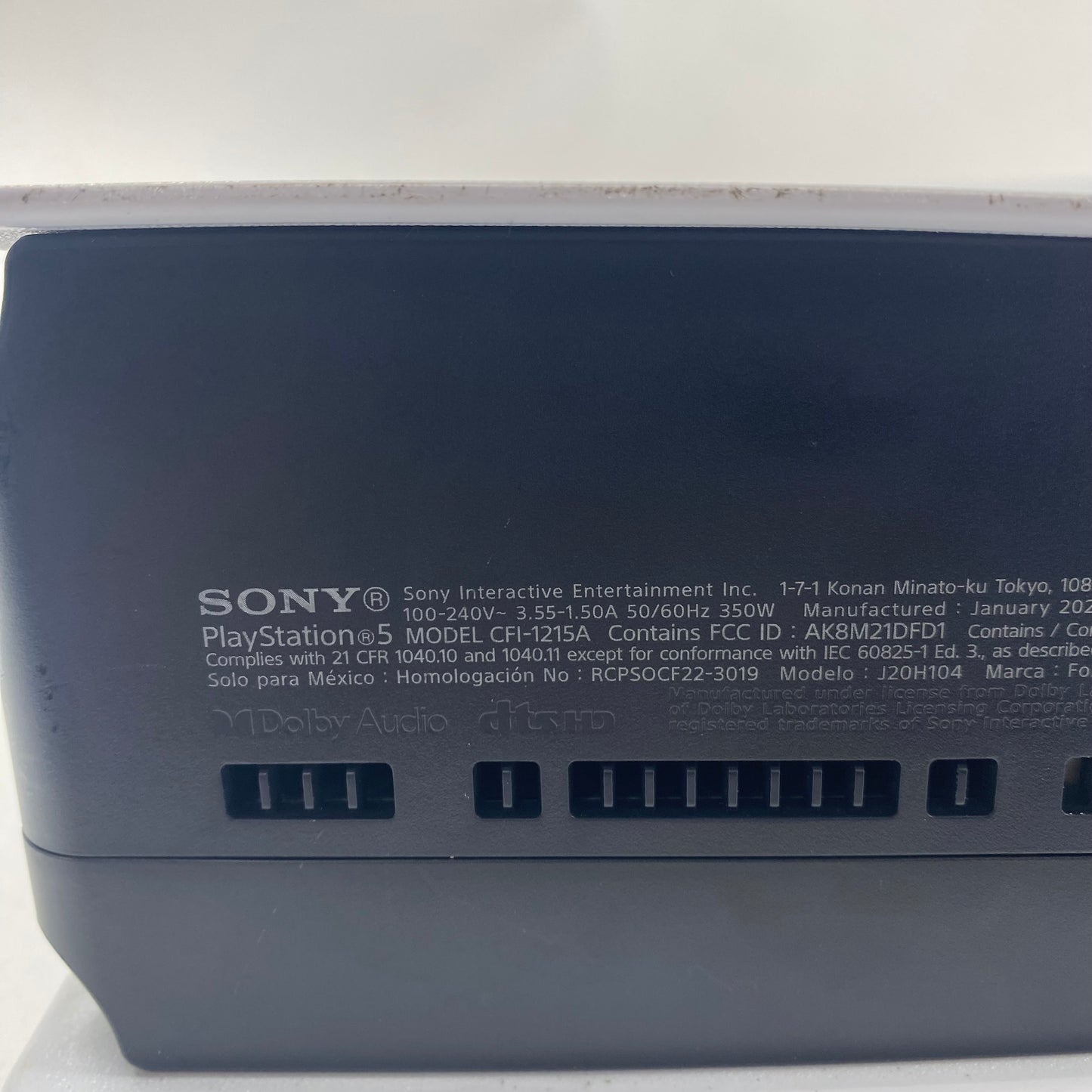 Sony PlayStation 5 Digital Edition PS5 825GB White Console Gaming System 
