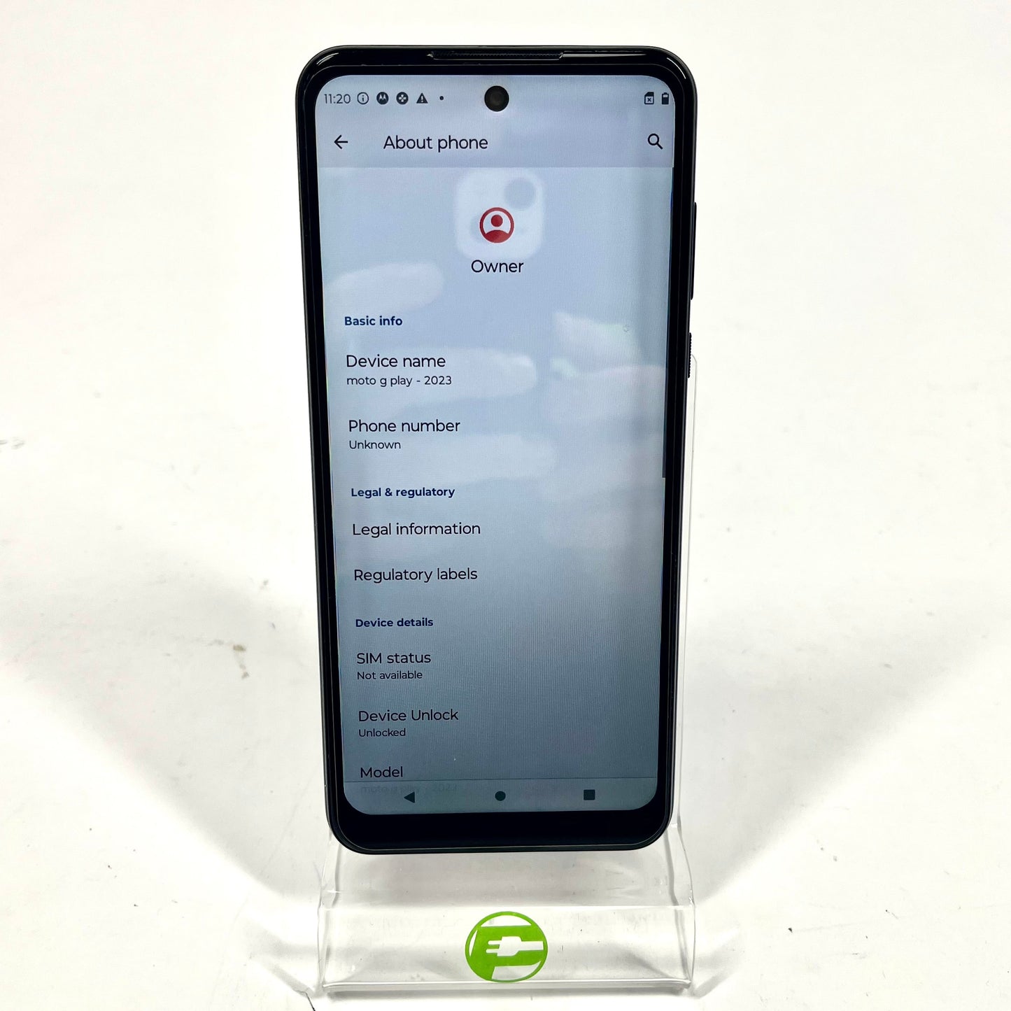 Network Unlocked Motorola Moto G Play 2023 32GB Blue