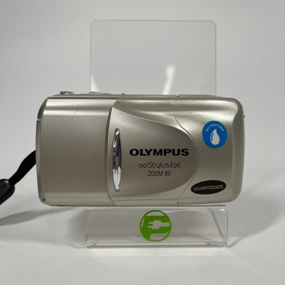 Olympus StylusEpic Zoom 80 20MP Compact Film Camera LEE-PCG637 [UNTESTED]