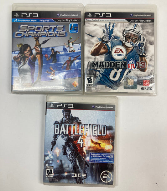 Lot of 3 Playstation 3 Games ( PS3 )