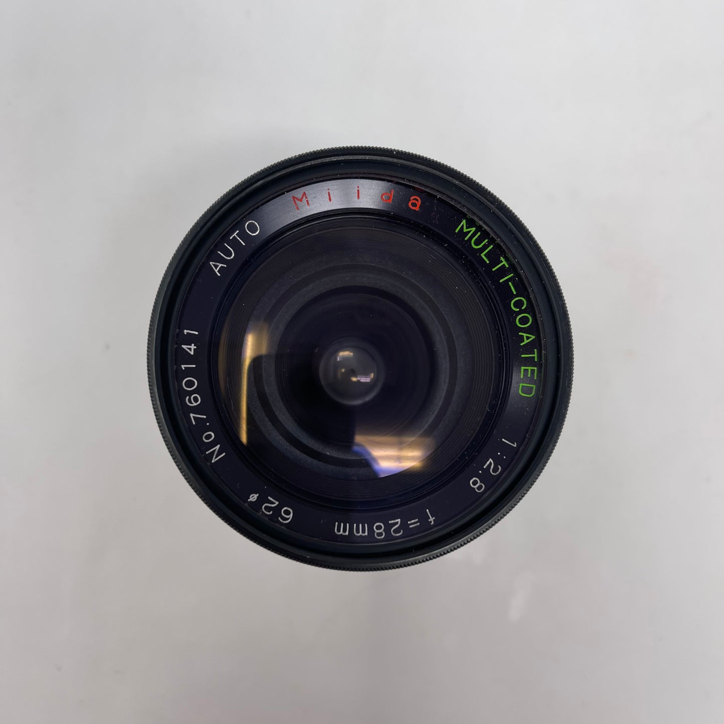 Miida Multi Coated 28mm f/2.8  MC Mount Manual Lens,Fixed/Prime Lens