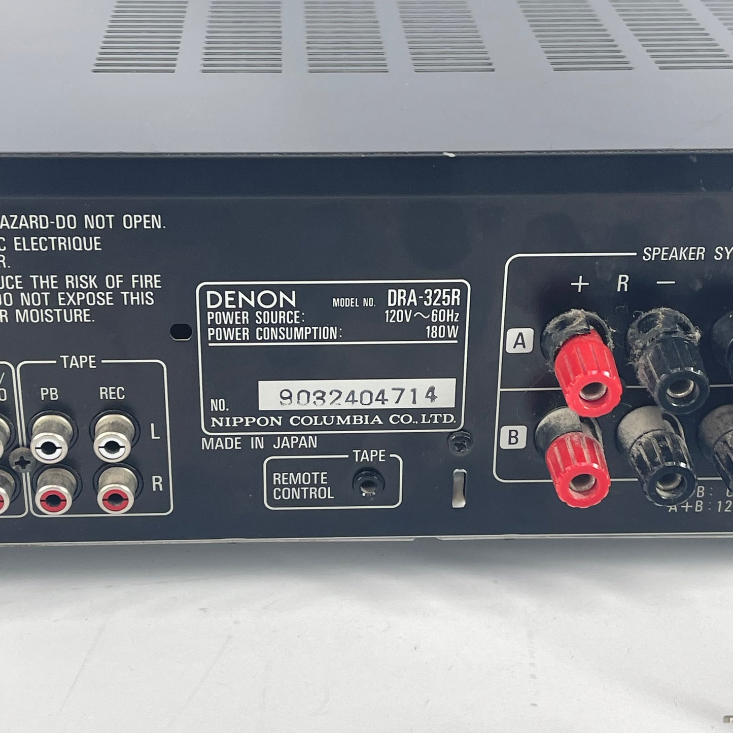 Denon DRA-325R AM/FM Stereo