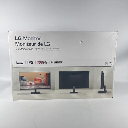 LG 27" 27MS540W LED IPS Computer Monitor
