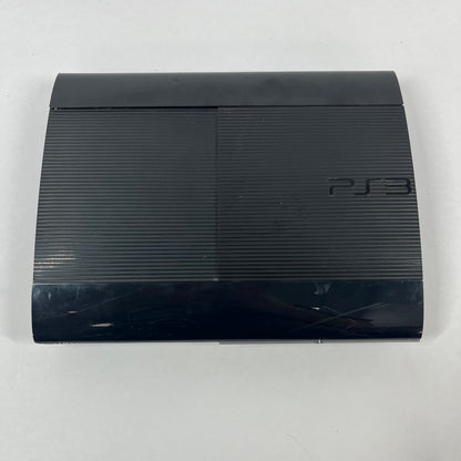 Sony PlayStation 3 Super Slim PS3 Black Console Gaming System CECH-4201A