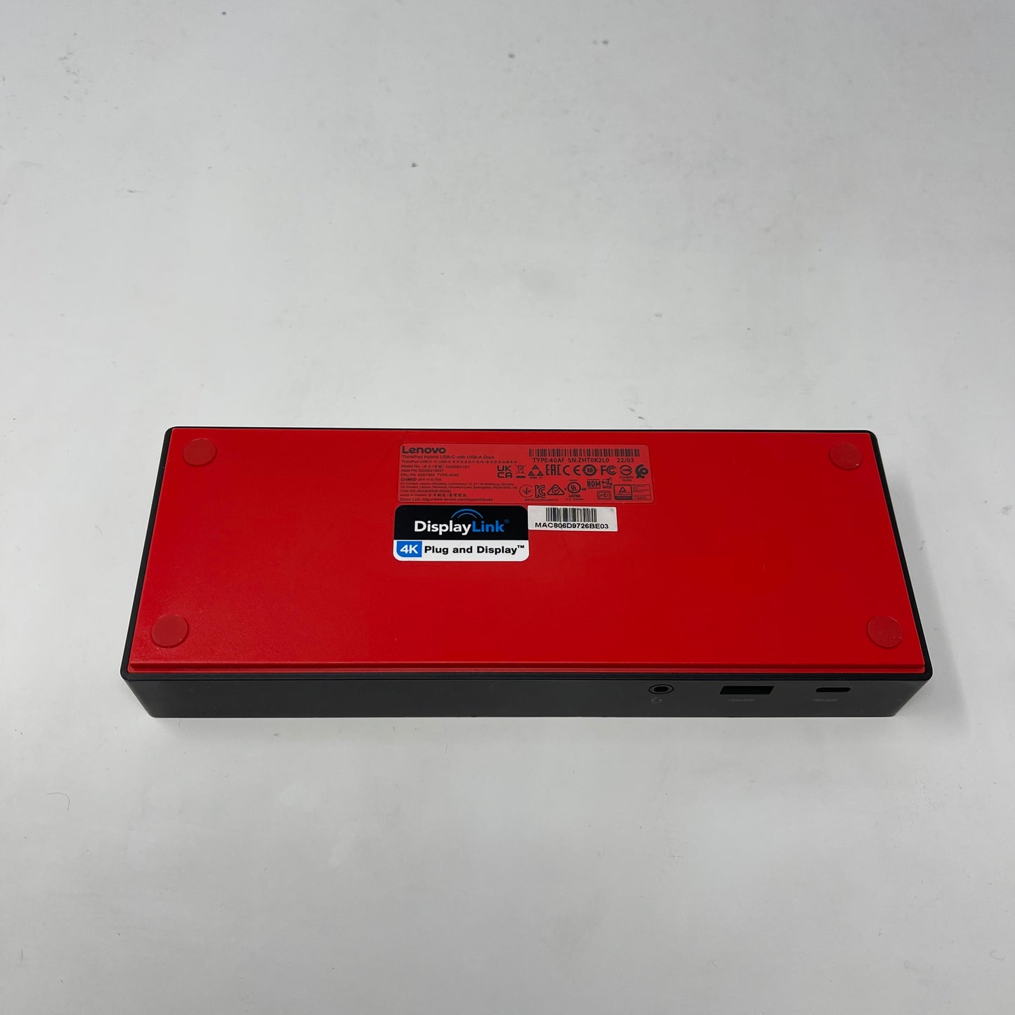 Lenovo ThinkPad Hybrid USB-C With USB-A Dock DUD9011D1