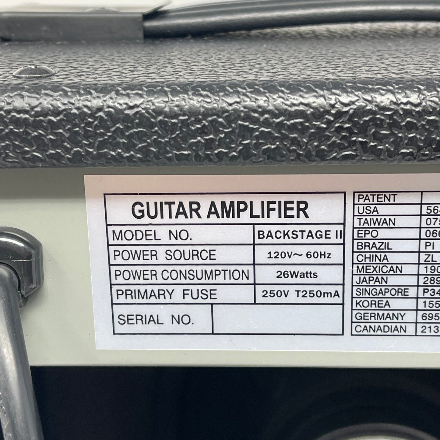 Peavey Backstage II 10W 2 Channel Combo Amp
