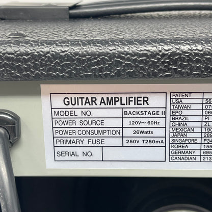 Peavey Backstage II 10W 2 Channel Combo Amp