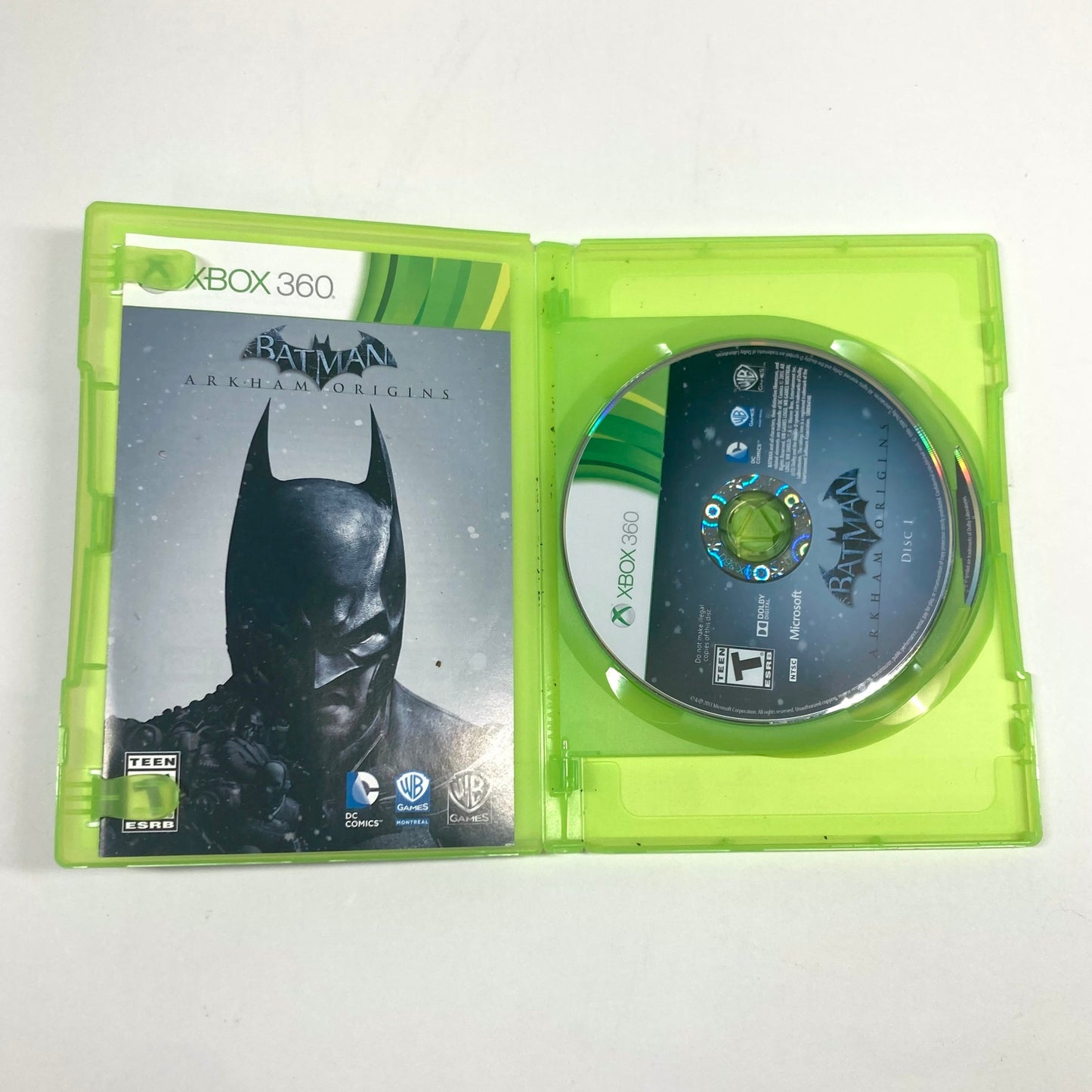 Batman: Arkham Origins (Microsoft Xbox 360, 2013)