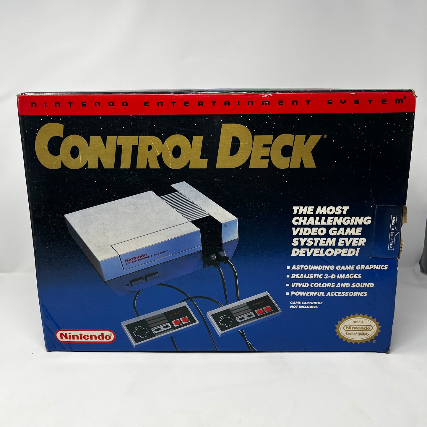 Nintendo Entertainment System NES Console Gaming System NES-001 Gray