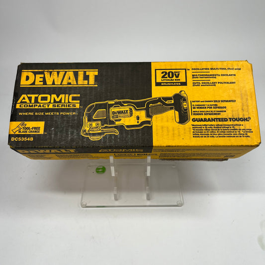 New DeWalt DCS354B 20V MAX Cordless Oscillating Multi-Tool XR