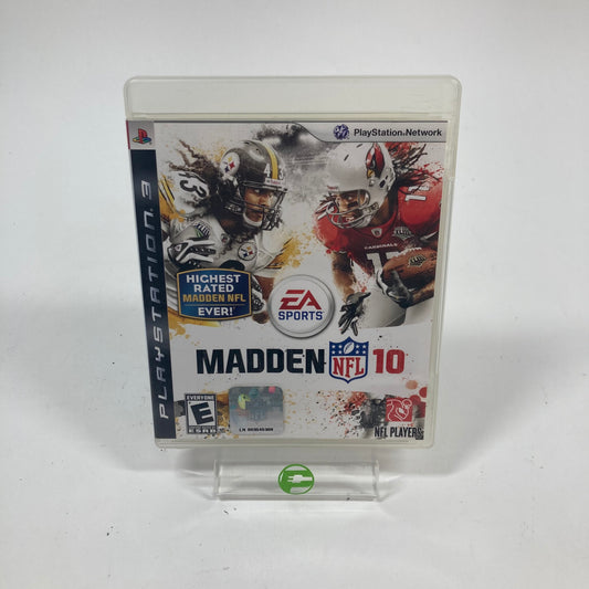 Madden NFL 10 (Sony PlayStation 3 PS3, August 2009)