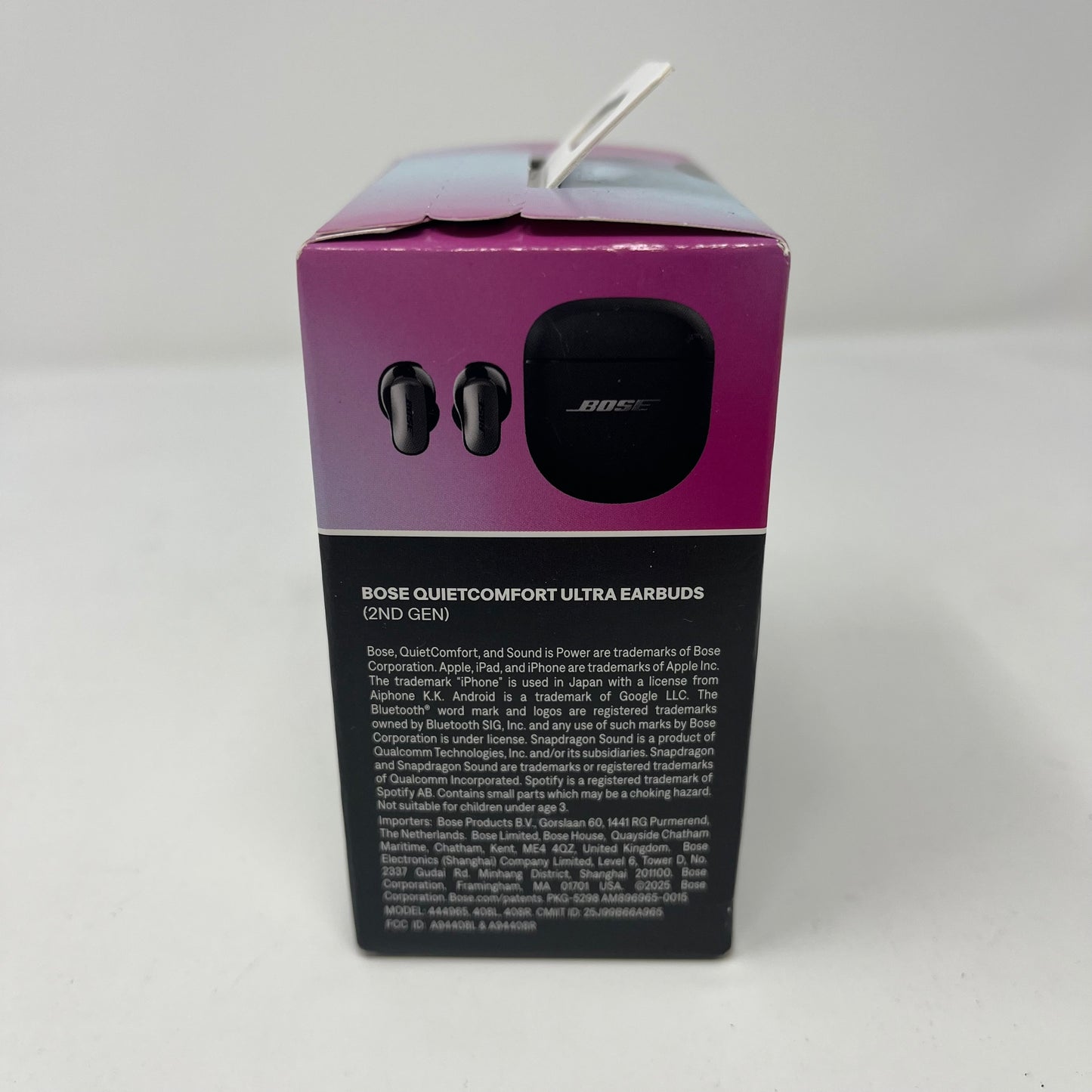 New Bose QuietComfort Ultra 2nd Gen In-Ear Wireless Bluetooth Headphones Black