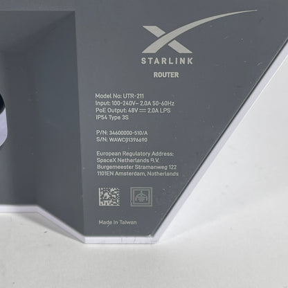 Starlink UTA-212 Dual Band WiFi 5 Satellite Dish Kit