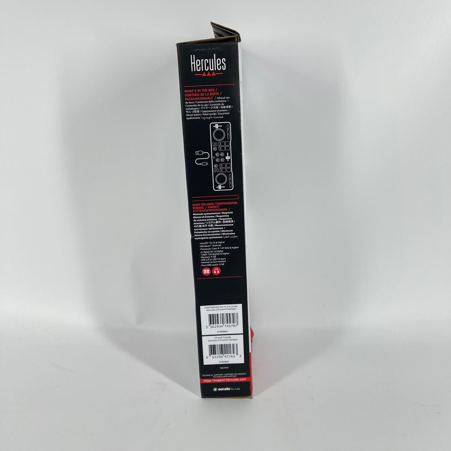 New Hercules DJ Control Starlight 2-channel DJ controller