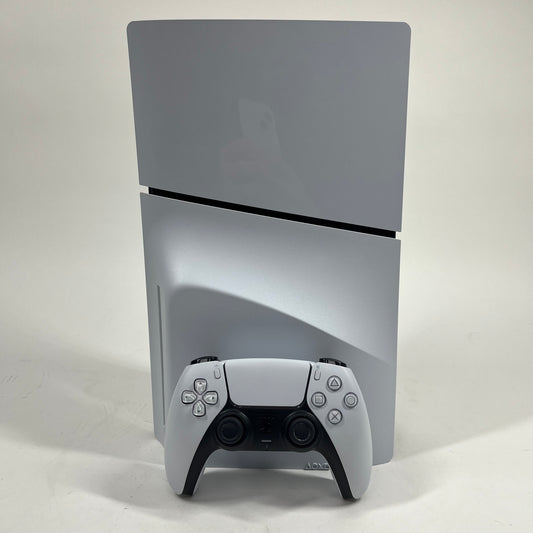 Sony PlayStation 5 Slim Disc Edition PS5 1TB White Console Gaming System 
