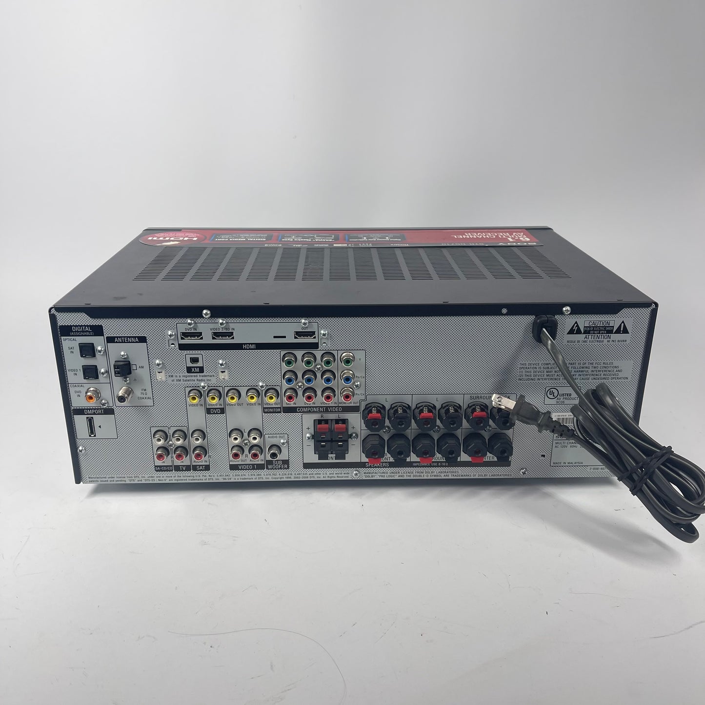 Sony STR-DG710 Multi Channel AV Receiver